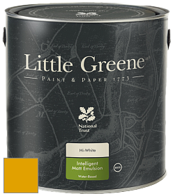Краска Little Greene Ultimatt Intelligent Matt Emulsion матовая моющаяся краска цвет RAL 1006 