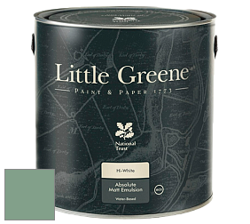 Краска Little Greene Absolute Matt Emulsion матовая краска для потолка цвет LG198 Aquamarine Deep