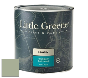Краска Little Greene Intelligent Satinwood полуглянцевая моющаяся краска цвет LG295 Boringdon Green