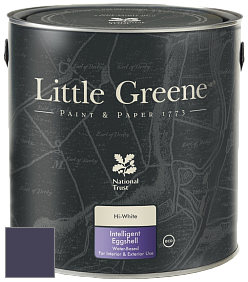 Краска Little Greene Intelligent Eggshell полуматовая моющаяся краска цвет NCS S 7020-R60B 