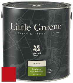Краска Little Greene Ultimatt Intelligent Matt Emulsion матовая моющаяся краска цвет RAL 3020 