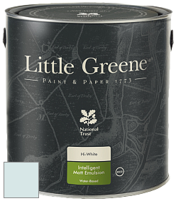 Краска Little Greene Ultimatt Intelligent Matt Emulsion матовая моющаяся краска цвет LG217 Drizzle