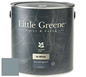 Краска Little Greene Tom’s Oil Eggshell полуматовая масляная краска цвет NCS S 4010-B10G 