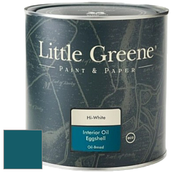Краска Little Greene Interior Oil Eggshell полуматовая масляная краска цвет NCS S 5540-B10G 