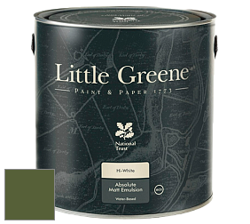 Краска Little Greene Absolute Matt Emulsion матовая краска для потолка цвет LGGr303 Jewel Beetle
