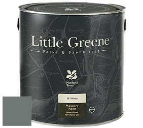 Краска Little Greene Intelligent Masonry Paint матовая колеруемая краска цвет NCS S 6005-B80G 