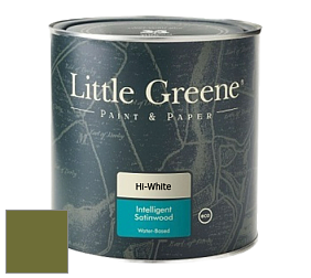 Краска Little Greene Intelligent Satinwood полуглянцевая моющаяся краска цвет NCS S 4550-G50Y 