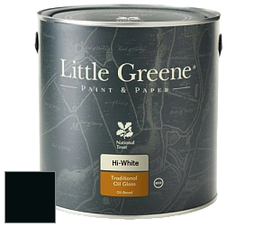 Краска Little Greene Traditional Oil Gloss высокоглянцевая масляная краска цвет LG119 Jack Black