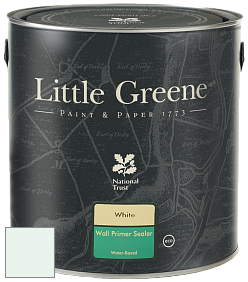Краска Little Greene Wall Primer Sealer кроющий колеруемый грунт цвет LG282 Aquamarine Pale