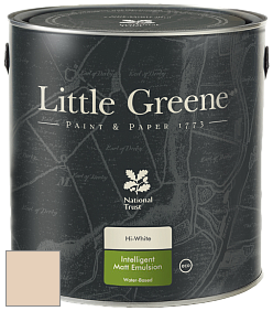 Краска Little Greene Ultimatt Intelligent Matt Emulsion матовая моющаяся краска цвет LGSt29 Beauvais Lilac