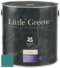 Краска Little Greene Intelligent Eggshell полуматовая моющаяся краска цвет NCS S 4040-B40G 