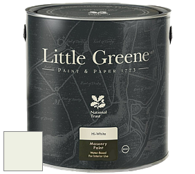 Краска Little Greene Intelligent Masonry Paint матовая колеруемая краска цвет NCS S 0505-G40Y 