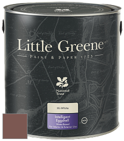 Краска Little Greene Intelligent Eggshell полуматовая моющаяся краска цвет NCS S 6020-Y80R 