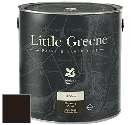 Краска Little Greene Intelligent Masonry Paint матовая колеруемая краска цвет LG124 Chocolate Colour