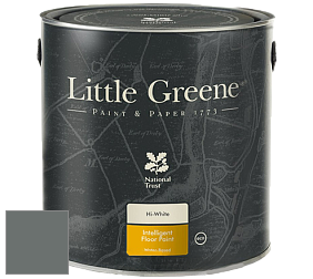 Краска Little Greene Intelligent Floor Paint полуглянцевая быстросохнущая краска цвет RAL 7005 