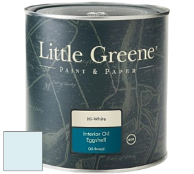 Краска Little Greene Interior Oil Eggshell полуматовая масляная краска цвет LG248 Delicate Blue