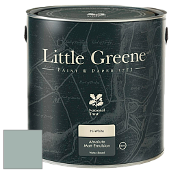 Краска Little Greene Absolute Matt Emulsion матовая краска для потолка цвет LG101 Celestial Blue