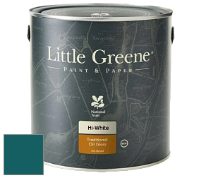Краска Little Greene Traditional Oil Gloss высокоглянцевая масляная краска цвет NCS S 5540-B30G 