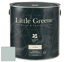 Краска Little Greene Absolute Matt Emulsion матовая краска для потолка цвет LG366 Celestial Blue - Deep