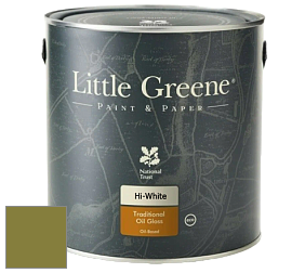 Краска Little Greene Traditional Oil Gloss высокоглянцевая масляная краска цвет NCS S 4050-G60Y 