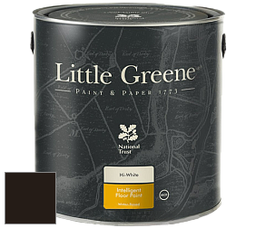 Краска Little Greene Intelligent Floor Paint полуглянцевая быстросохнущая краска цвет LGSt124 Chocolate Colour