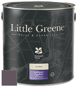 Краска Little Greene Intelligent Eggshell полуматовая моющаяся краска цвет NCS S 7010-R30B 
