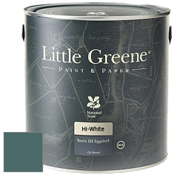 Краска Little Greene Tom’s Oil Eggshell полуматовая масляная краска цвет NCS S 6020-B50G 