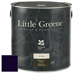 Краска Little Greene Intelligent Masonry Paint матовая колеруемая краска цвет LG116 Thai Sapphire