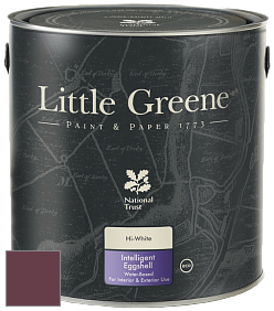 Краска Little Greene Intelligent Eggshell полуматовая моющаяся краска цвет NCS S 6030-R20B 
