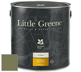 Краска Little Greene Intelligent Floor Paint полуглянцевая быстросохнущая краска цвет LG371 Hillside