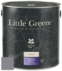 Краска Little Greene Intelligent Eggshell полуматовая моющаяся краска цвет NCS S 5005-R50B 