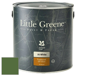 Краска Little Greene Traditional Oil Gloss высокоглянцевая масляная краска цвет NCS S 4550-G30Y 