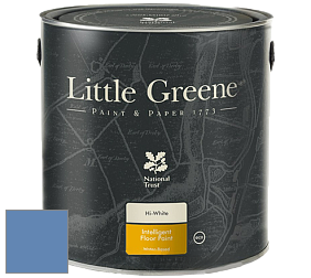 Краска Little Greene Intelligent Floor Paint полуглянцевая быстросохнущая краска цвет NCS S 3040-R80B 