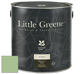 Краска Little Greene Intelligent Masonry Paint матовая колеруемая краска цвет LG91 Pea Green
