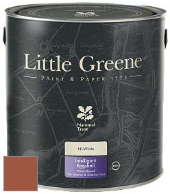 Краска Little Greene Intelligent Eggshell полуматовая моющаяся краска цвет NCS S 4050-Y60R 