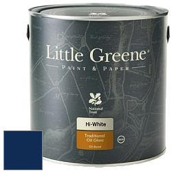 Краска Little Greene Traditional Oil Gloss высокоглянцевая масляная краска цвет RAL 5026 
