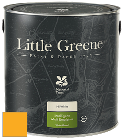Краска Little Greene Ultimatt Intelligent Matt Emulsion матовая моющаяся краска цвет RAL 1033 