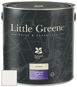 Краска Little Greene Intelligent Eggshell полуматовая моющаяся краска цвет NCS S 0502-Y80R 