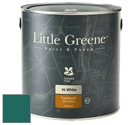 Краска Little Greene Traditional Oil Gloss высокоглянцевая масляная краска цвет NCS S 5040-B70G 