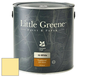 Краска Little Greene Traditional Oil Gloss высокоглянцевая масляная краска цвет NCS S 0530-G90Y 