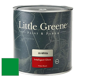 Краска Little Greene Intelligent Gloss глянцевая моющаяся краска цвет RAL 6037 