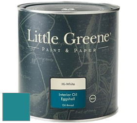 Краска Little Greene Interior Oil Eggshell полуматовая масляная краска цвет RAL 5018 