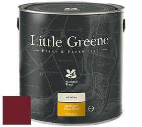 Краска Little Greene Intelligent Floor Paint полуглянцевая быстросохнущая краска цвет RAL 3004 