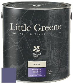 Краска Little Greene Intelligent Eggshell полуматовая моющаяся краска цвет NCS S 5030-R60B 