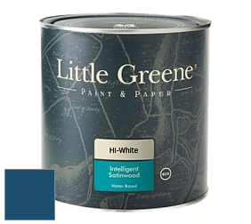 Краска Little Greene Intelligent Satinwood полуглянцевая моющаяся краска цвет NCS S 5540-R90B 
