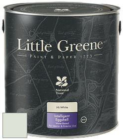 Краска Little Greene Intelligent Eggshell полуматовая моющаяся краска цвет LG168 Pearl Colour Mid