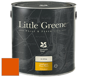 Краска Little Greene Intelligent Floor Paint полуглянцевая быстросохнущая краска цвет RAL 2009 