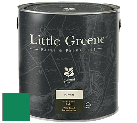 Краска Little Greene Intelligent Masonry Paint матовая колеруемая краска цвет RAL 6032 