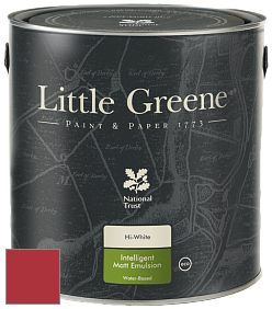 Краска Little Greene Ultimatt Intelligent Matt Emulsion матовая моющаяся краска цвет RAL 3031 