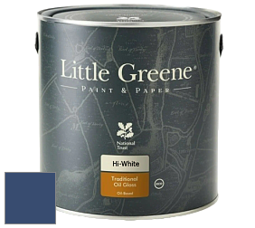Краска Little Greene Traditional Oil Gloss высокоглянцевая масляная краска цвет RAL 5000 